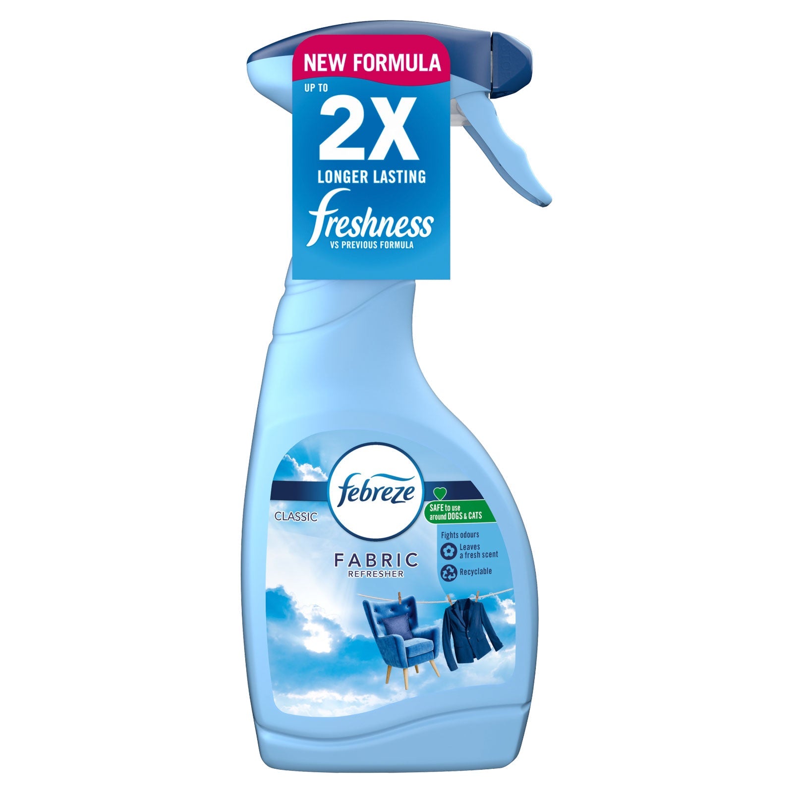 Best Febreze Fabric Refreshner Classic 500ml | High Quality Cleaning Product Online - Product Image Best Febreze Fabric Refreshner Classic 500ml | High Quality Cleaning Product Online - Product Image